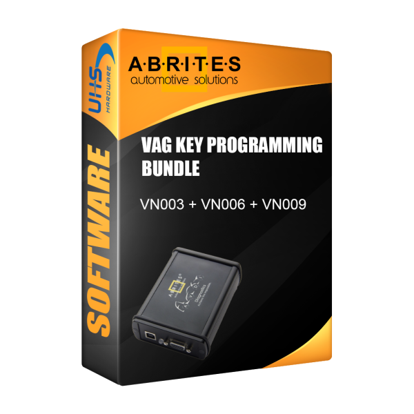 ABRITES - AVDI - VAG KEY Programming Bundle - VN003 + VN006 + VN009 And Adapter Cables